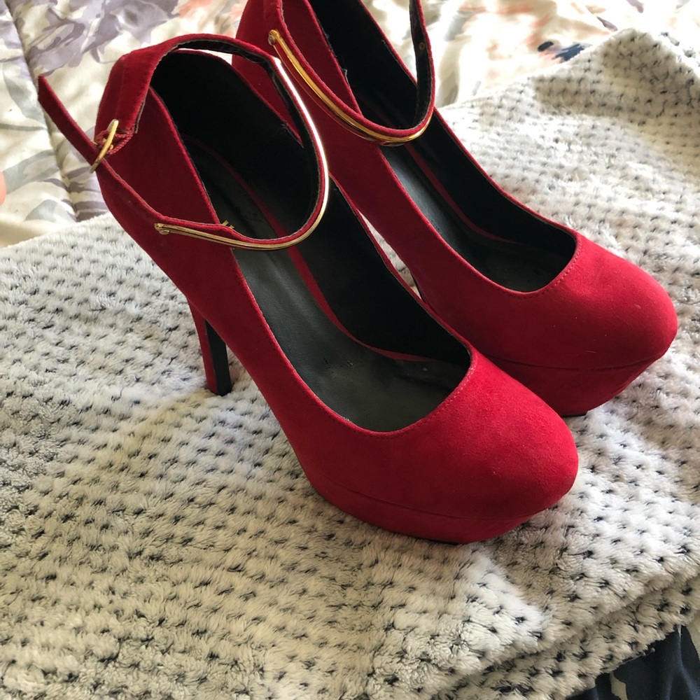 Red Charlotte Russe Stilettos